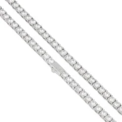 5mm Tennis Chain Choker Set -King Ice 5mm tennis chain choker set king ice 30527393530031