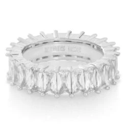 6mm Baguette Ring -King Ice 6mm baguette ring king ice 36122645201071