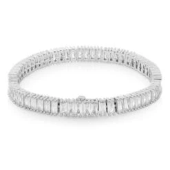 6mm Baguette Tennis Bracelet 7 6mm Baguette Tennis Bracelet -King Ice 6mm baguette tennis bracelet king ice 36122672824495