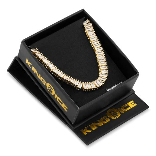 6mm Baguette Tennis Chain 6 6mm Baguette Tennis Chain - Image 6