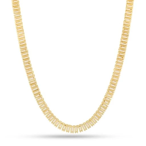 6mm Baguette Tennis Chain 3 6mm Baguette Tennis Chain - Image 3