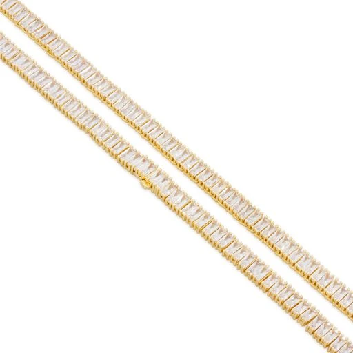 6mm Baguette Tennis Chain 4 6mm Baguette Tennis Chain - Image 4