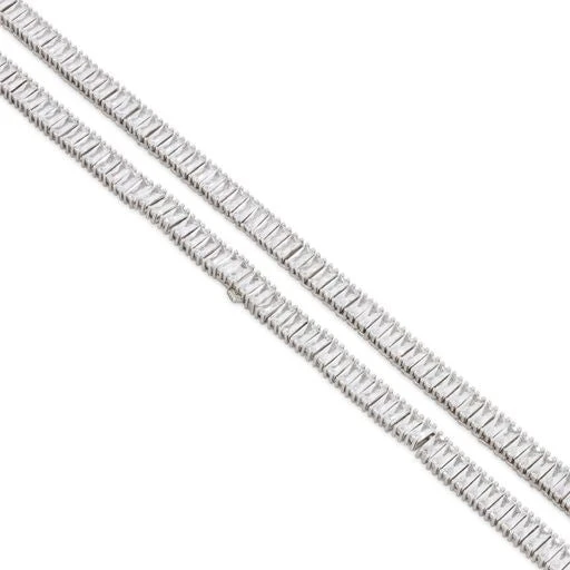 6mm Baguette Tennis Chain 10 6mm Baguette Tennis Chain - Image 10