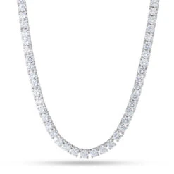 6mm Icy Tennis Chain 6 6mm Icy Tennis Chain -King Ice 6mm icy tennis chain gold plated white gold 20 king ice 36636756705455