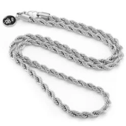 5mm Rope Chain -King Ice 6mm rope chain king ice 30589224288431