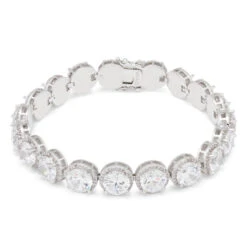 8mm Brillaint-Cut Tennis Bracelet -King Ice 8mm brillaint cut tennis bracelet white gold 8 king ice 14871964844086