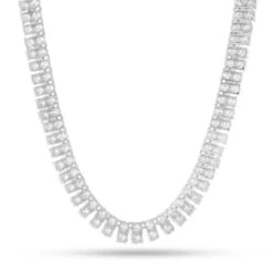 8mm Double-Row Tennis Chain -King Ice 8mm double row tennis chain king ice 30596767678639