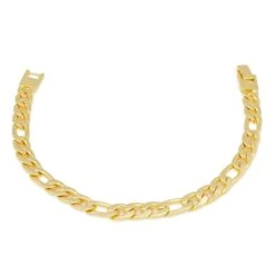 8mm Figaro Bracelet -King Ice 8mm figaro bracelet king ice 30923417354415
