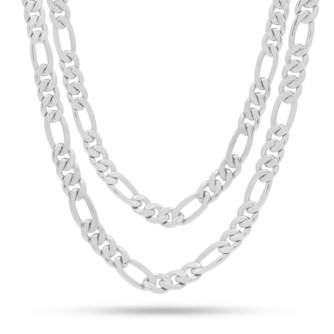 8mm Figaro Chain Choker Set 6 8mm Figaro Chain Choker Set - Image 6