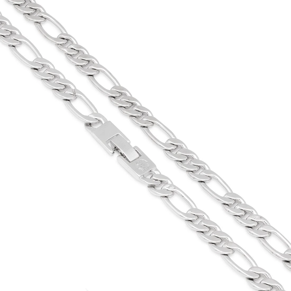 8mm Figaro Chain Choker Set 8 8mm Figaro Chain Choker Set - Image 8