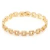8mm Iced Rolo Link Bracelet