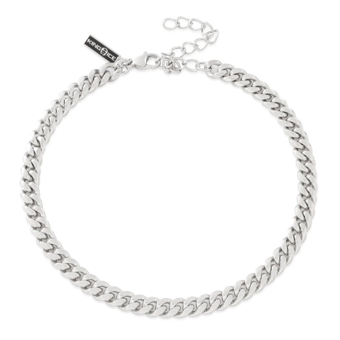 8mm Miami Cuban Link Choker Chain 4 8mm Miami Cuban Link Choker Chain - Image 4