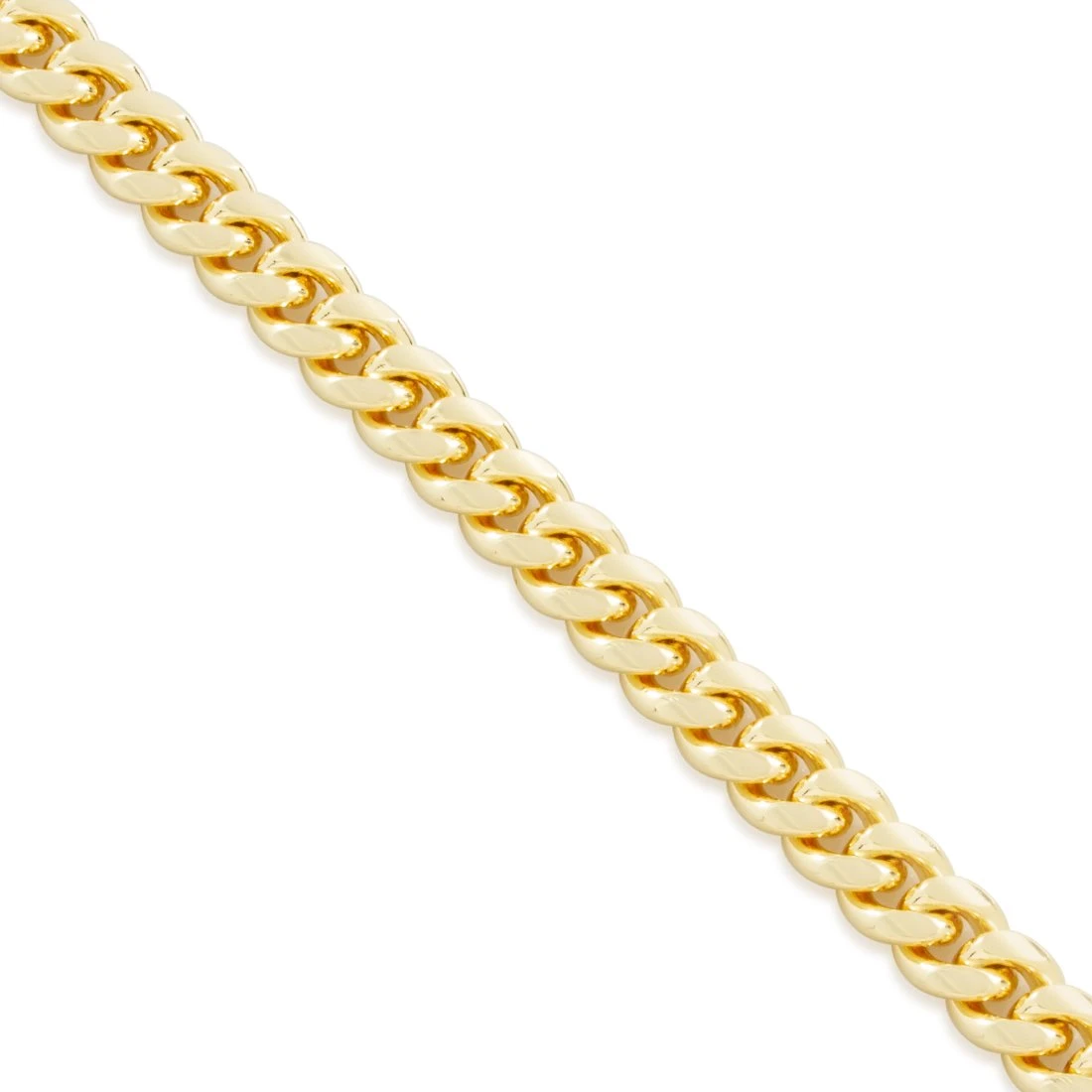 8mm Miami Cuban Link Choker Chain 3 8mm Miami Cuban Link Choker Chain - Image 3