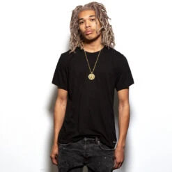 Angel Medallion Necklace -King Ice angel medallion necklace 14k gold 2 king ice 14875457978422