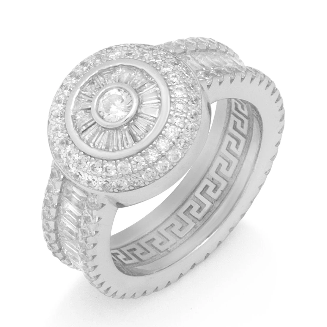 Baguette-Cut Cluster Ring 4 Baguette-Cut Cluster Ring - Image 4