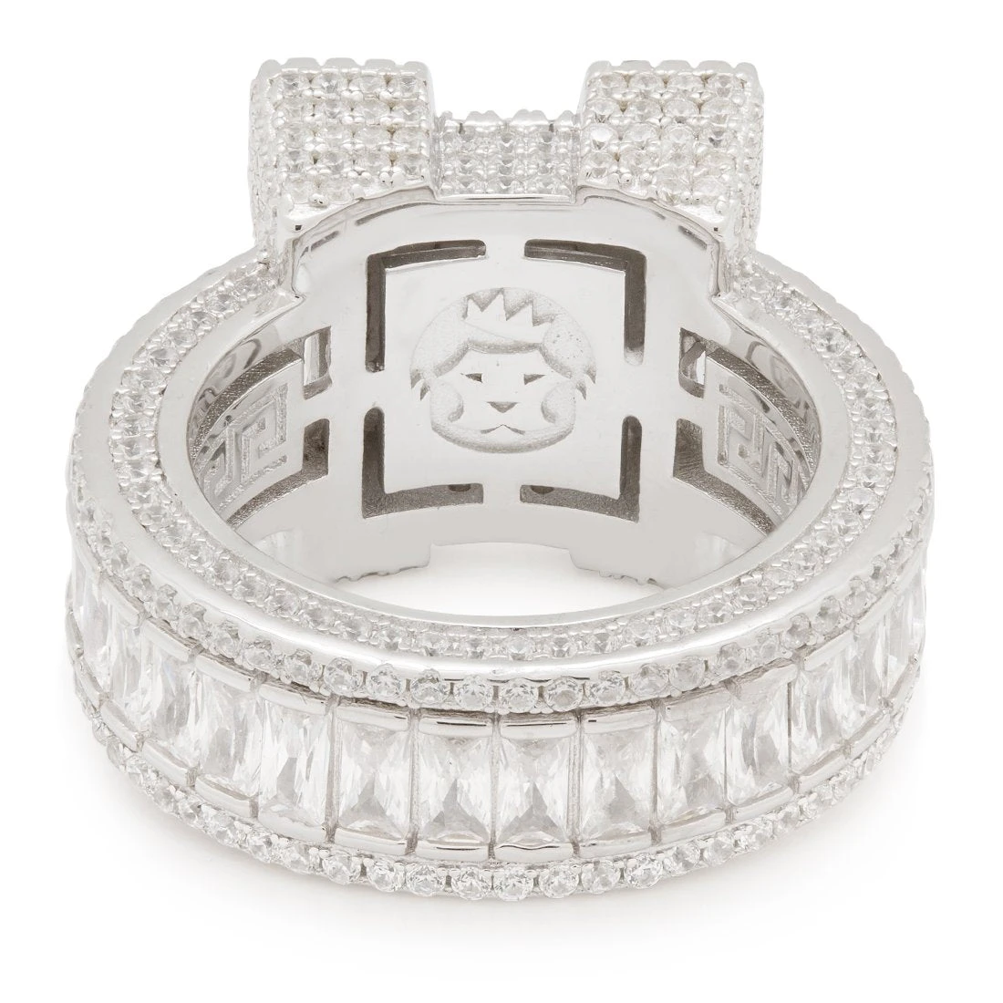 Baguette-Cut Platform Ring 7 Baguette-Cut Platform Ring - Image 7