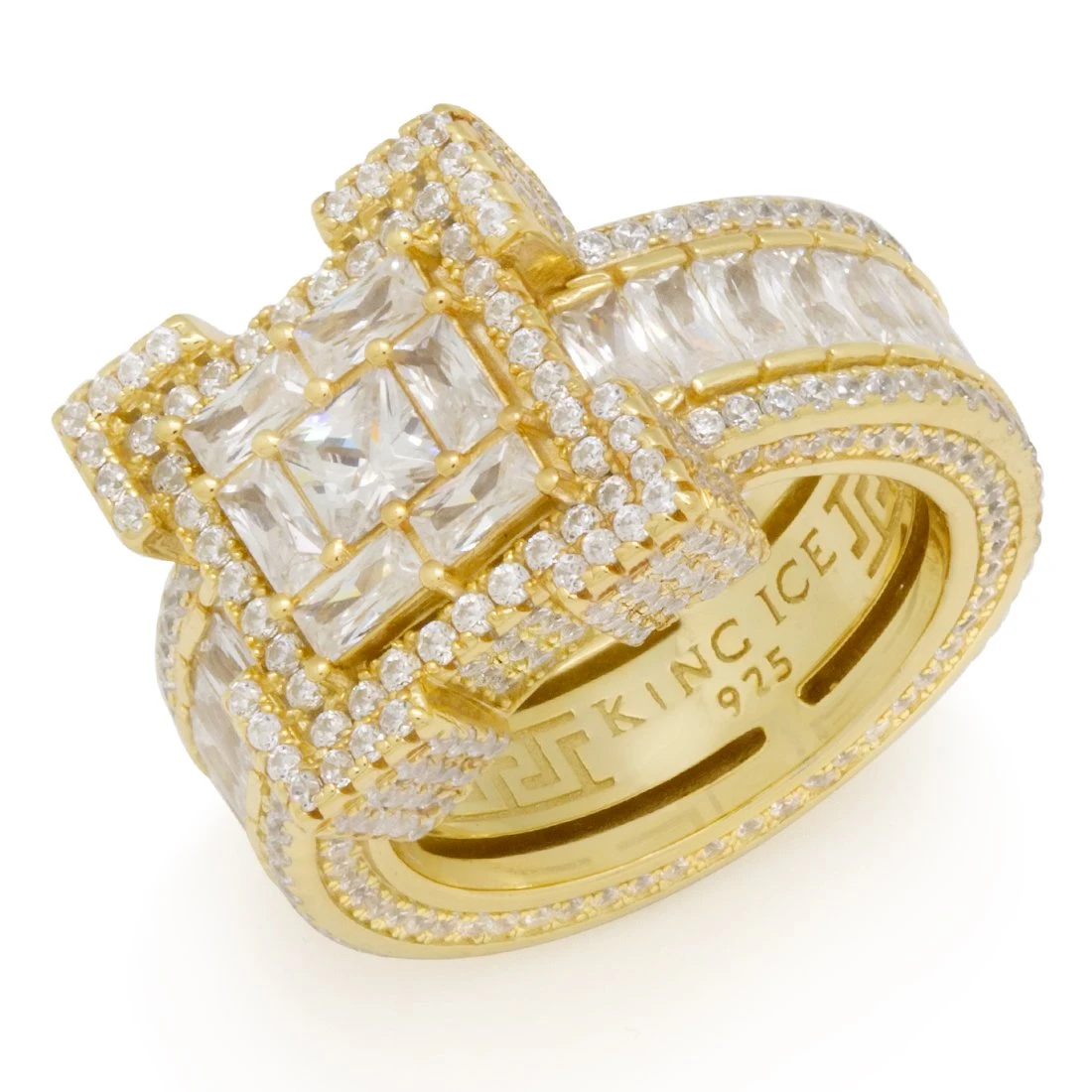 Baguette-Cut Platform Ring 1 Baguette-Cut Platform Ring