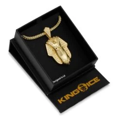Egyptian Bandana Pharaoh Necklace -King Ice bandana pharaoh necklace king ice 30527259803823