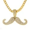 Barber Shop Mustache Necklace