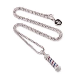 Barber Shop Pole Necklace 11 Barber Shop Pole Necklace -King Ice barber shop pole necklace king ice 30598543179951