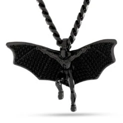 Batman X King Ice - Batman Necklace -King Ice batman x king ice batman necklace black gold 2 king ice 32962532704431