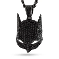 Batman X King Ice - Cowl Necklace -King Ice batman x king ice cowl necklace black gold 1 8 king ice 32962655223983