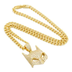 Batman X King Ice - Cowl Necklace -King Ice batman x king ice cowl necklace king ice 32962555183279