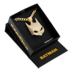 Batman X King Ice - Cowl Necklace -King Ice batman x king ice cowl necklace king ice 32962558656687