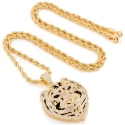 Bengal Tiger Necklace 10 Bengal Tiger Necklace -King Ice bengal tiger necklace king ice 30519965614255