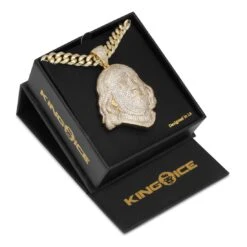 Benjamin Franklin Necklace 12 Benjamin Franklin Necklace -King Ice benjamin franklin necklace king ice 30523578319023