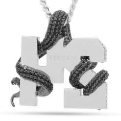 Black Mamba Number 24 Necklace -King Ice black mamba number 24 necklace king ice 30526810489007
