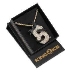 Black Mamba Number 8 Necklace 13 Black Mamba Number 8 Necklace -King Ice black mamba number 8 necklace king ice 30520394580143