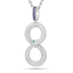 Black Mamba Ouroboros Necklace 12 Black Mamba Ouroboros Necklace -King Ice black mamba ouroboros necklace king ice 36780869124271