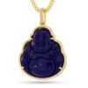 Blue Lapis Buddha Necklace
