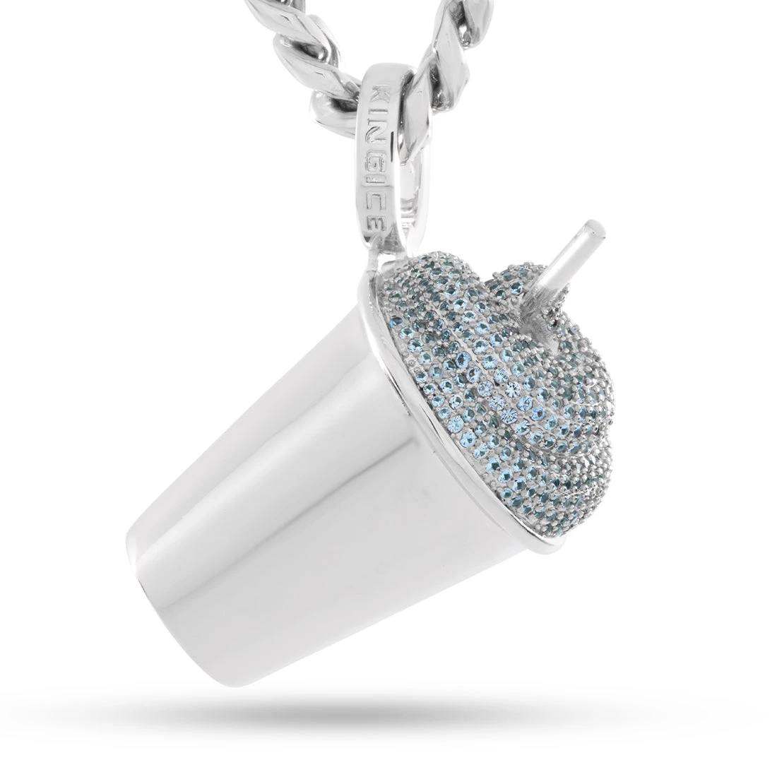 Slurpee® X King Ice - Blue Slurpee® Necklace 5 Slurpee® X King Ice - Blue Slurpee® Necklace - Image 5