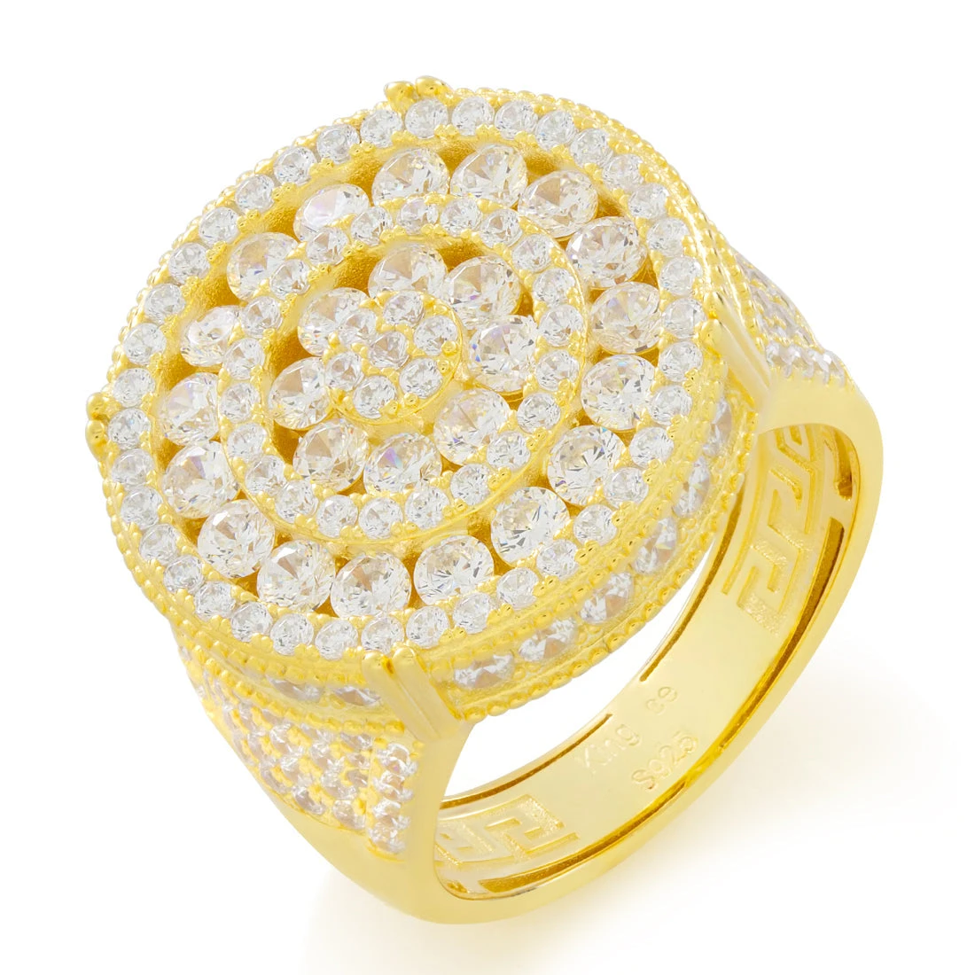 Brilliant-Cut Cluster Ring 1 Brilliant-Cut Cluster Ring