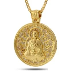 Buddhist Medallion Necklace