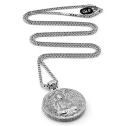 Buddhist Medallion Necklace 11 Buddhist Medallion Necklace -King Ice buddhist medallion necklace king ice 30536564572335