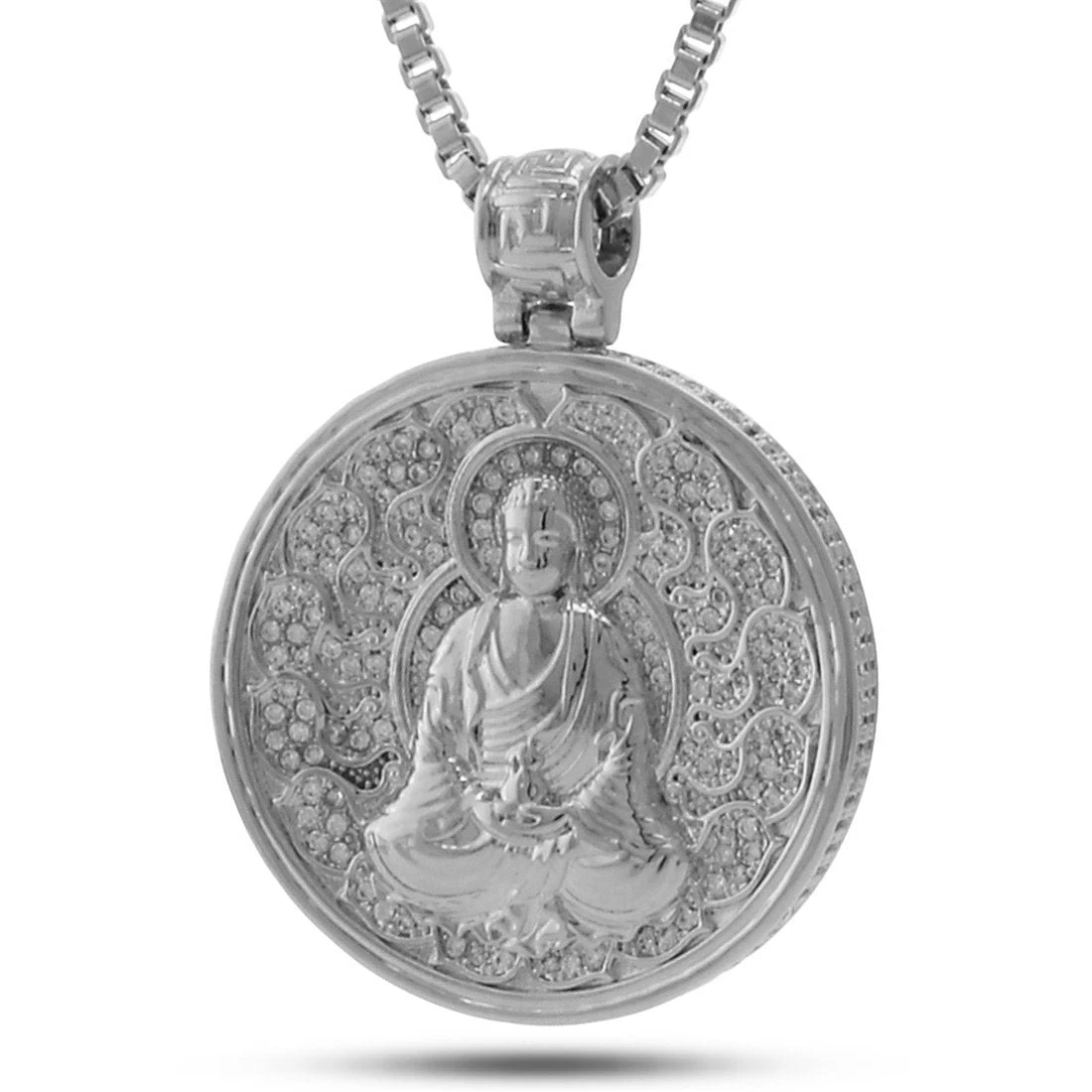 Buddhist Medallion Necklace 4 Buddhist Medallion Necklace - Image 4