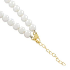 Cannabis Leaf Pearl Necklace -King Ice cannabis leaf pearl necklace 14k vermeil gold plated 1 2 king ice 34601286467759
