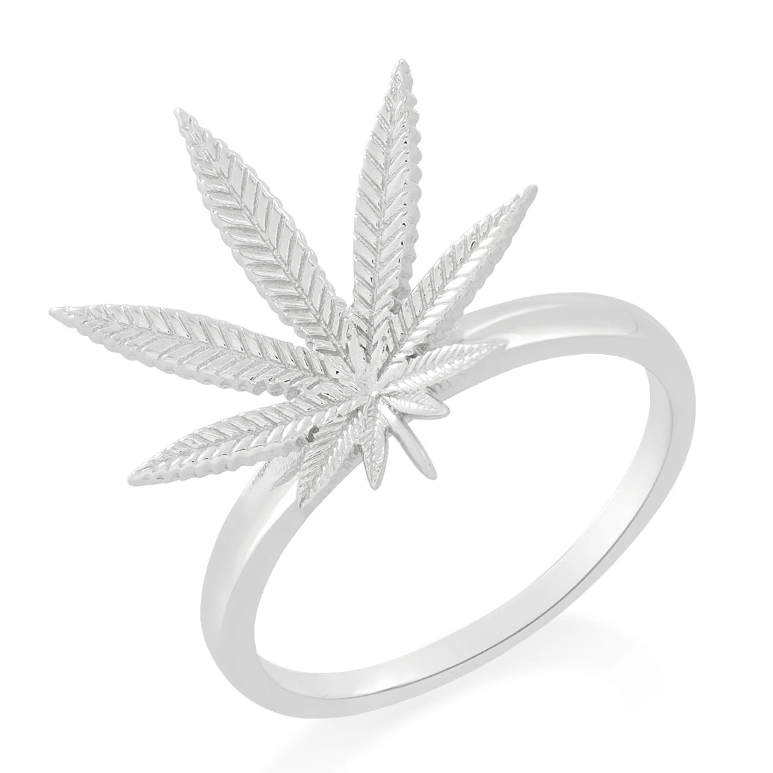 Cannabis Leaf Ring 6 Cannabis Leaf Ring - Image 6
