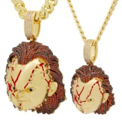 Chucky X King Ice - Bad Guy Necklace 15 Chucky X King Ice - Bad Guy Necklace -King Ice chucky x king ice bad guy necklace king ice 30530411921583