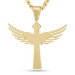 Cross Of Heaven And Earth Necklace 6 Cross Of Heaven And Earth Necklace -King Ice cross of heaven and earth necklace 2 9 14k gold king ice 36871035355311