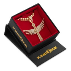 Cross Of Heaven And Earth Necklace 7 Cross Of Heaven And Earth Necklace -King Ice cross of heaven and earth necklace 2 9 14k gold king ice 36871035486383