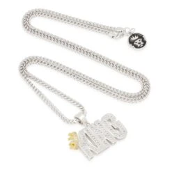 Crowned King Necklace -King Ice crowned king necklace king ice 30594595356847