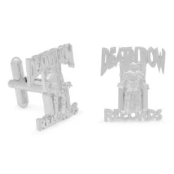 Death Row Records X King Ice - Death Row Cufflinks -King Ice death row records x king ice death row cufflinks white gold king ice 30568743174319