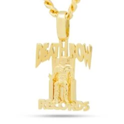 Death Row Records X King Ice - Logo Necklace