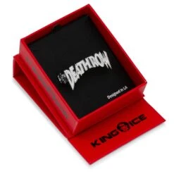 Death Row Records X King Ice - Death Row Two-Finger Ring -King Ice death row records x king ice death row two finger ring king ice 30550062301359