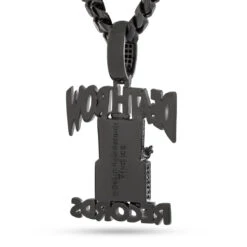 Death Row Records X King Ice - Iced Logo Necklace -King Ice death row records x king ice iced logo necklace king ice 35638341533871