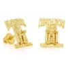 Death Row Records X King Ice - Logo Stud Earrings